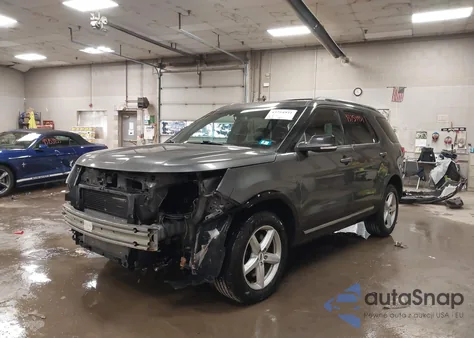 2016 Ford Explorer Xlt z USA, uszkodzony, nr VIN 1FM5K8DH2GGC96795